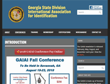 Tablet Screenshot of gaiai.org